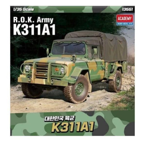 Model Kit military 13551 - R.O.K. Army K311A1 (1:35)