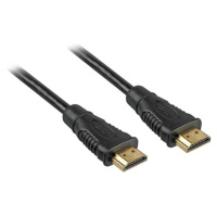 PremiumCord kábel HDMI A - HDMI A M/M pozlátené konektory 3m