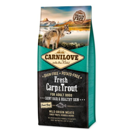 Krmivo Carnilove Dog Fresh Carp & Trout 12kg