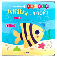 Sun Čti a skládej puzzle Zvířátka v moři CZ verzia