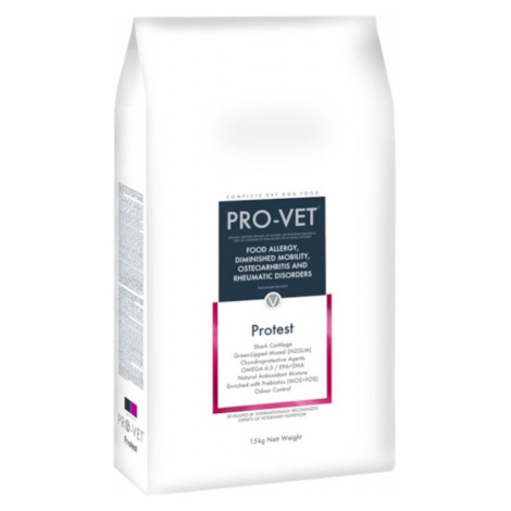 PRO-VET Protest granule pre psov s alergiami 1 ks, Hmotnosť balenia (g): 5 kg