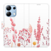 Flipové puzdro iSaprio - Pink Flowers 03 - Xiaomi Redmi Note 13