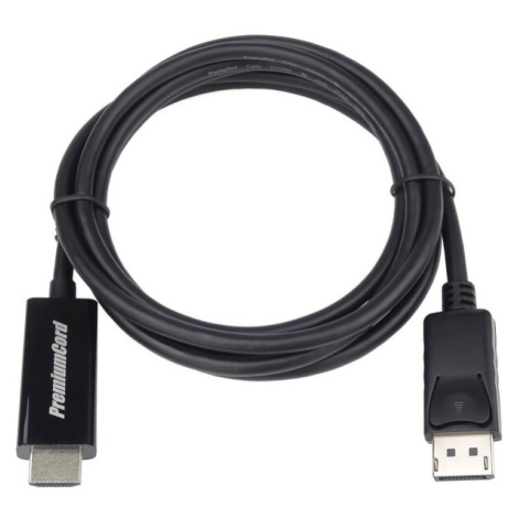 PremiumCord kábel DisplayPort-HDMI 1m