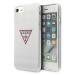 Kryt Guess GUHCI8PCUCTLWH iPhone 7/8/SE 2020 white hardcase Triangle Collection (GUHCI8PCUCTLWH)