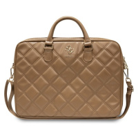 Guess PU Quilted 4G Metal Logo Computer Bag 15/16