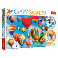 Trefl Puzzle 600 Crazy Shapes - Farebné balóny