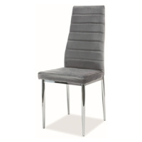 Sconto Jedálenská stolička SIGH-261 II sivá/chróm