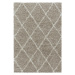 Kusový koberec Alvor Shaggy 3401 beige - 60x110 cm Ayyildiz koberce