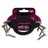 Ernie Ball 12” Flat Ribbon Patch Cable 3-Pack