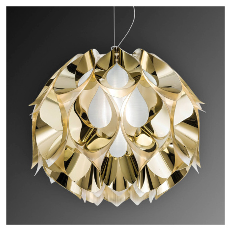 Slamp Flora – dizajnérska lampa, zlatá, 50 cm