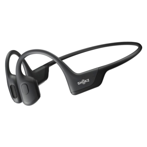 AFTERSHOKZ OPENRUN PRE BLUETOOTH SLUCHADLA PRED USI, CIERNA