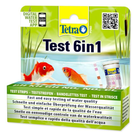 Krmivo Tetra Pond Test 6in1, 25ks