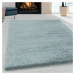 Kusový koberec Fluffy Shaggy 3500 blue - 60x110 cm Ayyildiz koberce