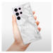 Odolné silikónové puzdro iSaprio - SilverMarble 14 - Samsung Galaxy S23 Ultra