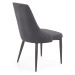HALMAR K365 jedálenská stolička sivá / čierna