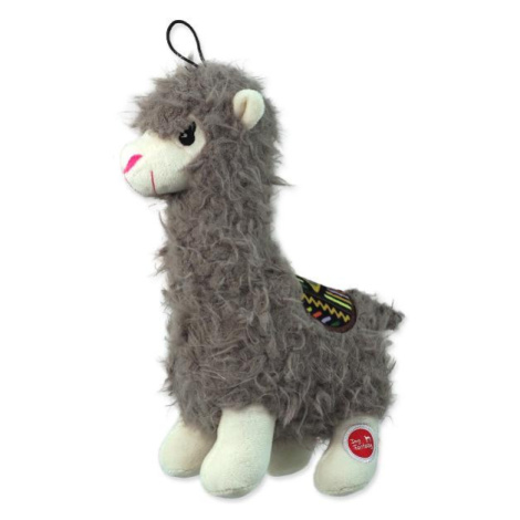 Hračka Dog Fantasy Stuffed Toy lama pískacia mix farieb 26cm