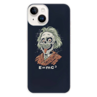 Odolné silikónové puzdro iSaprio - Einstein 01 - iPhone 15