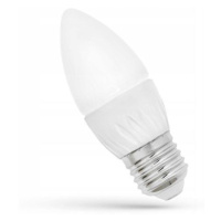 Toolight - LED studená žiarovka E-27 230V 6W 500lm Sviečka 13062, OSW-01020