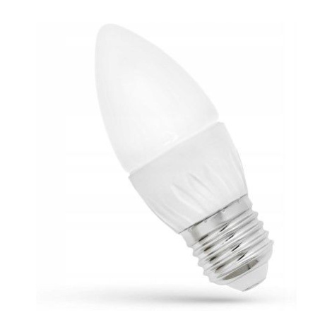 Toolight - LED studená žiarovka E-27 230V 6W 500lm Sviečka 13062, OSW-01020