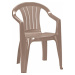 KETER Záhradná stolička CILIA | cappuccino