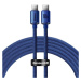 Nabíjací a dátový kábel USB Type-C, USB Type-C, 120 cm, 5000 mA, 100 W, rýchle nabíjanie, PD, vz