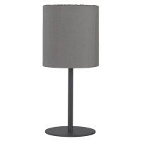 PR Home Vonkajšia stolová lampa Agnar, tmavo sivá / hnedá, 57 cm