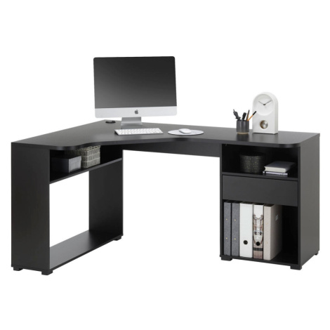 MID.YOU HERNÝ STÔL, čierna, 110/150/74/50 cm