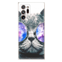 Odolné silikónové puzdro iSaprio - Galaxy Cat - Samsung Galaxy Note 20 Ultra