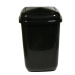 Kinekus Kôš na odpad preklápací 12 l, plastový, QUATRO, čierny
