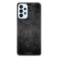 Odolné silikónové puzdro iSaprio - Black Wood 13 - Samsung Galaxy A23 / A23 5G