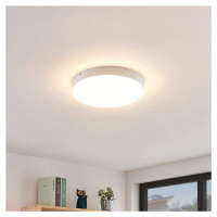 Lindby Leonta stropné LED svietidlo biele Ø 25 cm