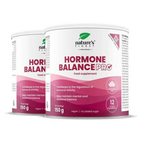 Nature's Finest Hormone Balance PRO | přirozená podpora hormonů a PMS | ashwaganda, třezalka, ko