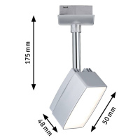 Paulmann URail Pedal LED bodová lampa 5 W, chróm