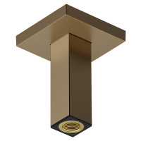 Hansgrohe Hansgrohe, prívod od stropu E 100 mm, kartáčovaný bronz, HAN-24338140