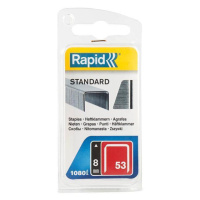 Spona RAPID 53 STANDARD, 08 mm, 1080 ks, sponky pre sponkovačky, spony