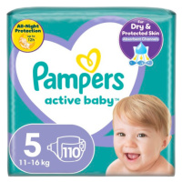 PAMPERS Active Baby MP+ S5 (11-16 kg) 110 ks