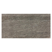 Schodovka Rako Quarzit hnedá 30x60 cm mat DCVSE736.1