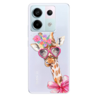 Odolné silikónové puzdro iSaprio - Lady Giraffe - Xiaomi Redmi Note 13 Pro 5G / Poco X6 5G