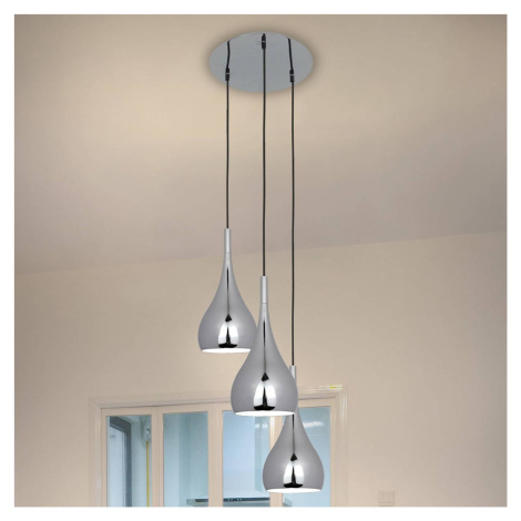 Závesná lampa Anja 3-plameňová