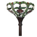 Stojaca lampa 6025 sklenené tienidlo štýl Tiffany