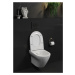 CERSANIT - SET B331 WC misa LARGA OVAL Cleanon + sedadlo SLIM S701-472