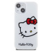 Hello Kitty IML Head Logo Zadný Kryt pre iPhone 15 White