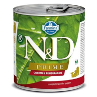 N&D dog PRIME konz. PUPPY chicken/pomegranate - 285g