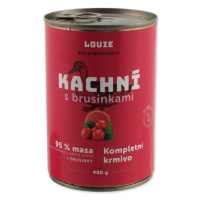 Konzerva LOUIE kačacie s brusincami, vitamínmi a minerálmi 400g