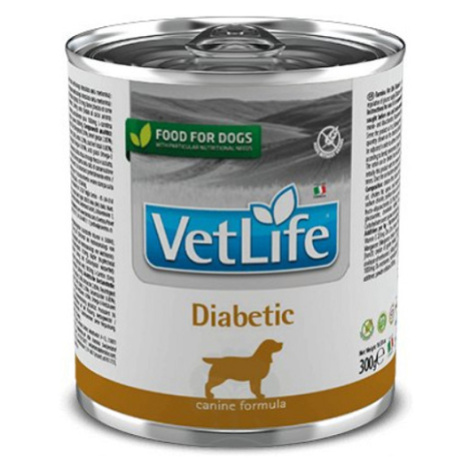 Farmina Vet Life dog diabetic konzerva 300g