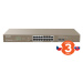 Tenda TEG1118P-16-250W PoE AT Gigabit switch 16x 1Gb/s PoE 802.3af/at + 2x SFP 1Gb/s, PoE+ 230W,