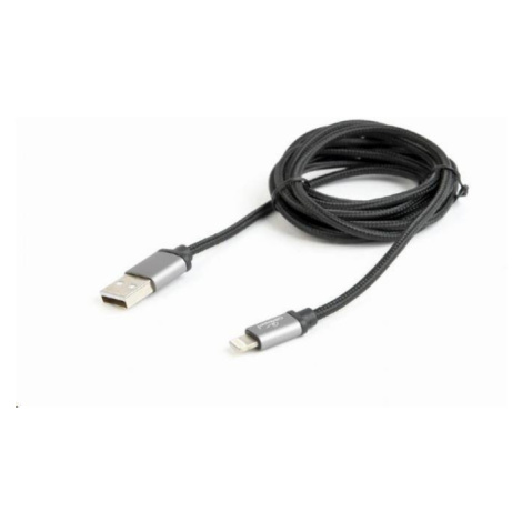 GEMBIRD CABLEXPERT USB 2.0 Nabíjací a synchronizačný kábel Lightning (IP5 a vyšší), opletený, 1,
