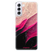 Odolné silikónové puzdro iSaprio - Black and Pink - Samsung Galaxy S21+
