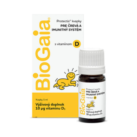 BIOGAIA Protectis s vitaminom D 5 ml