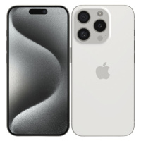 Apple iPhone 15 Pro, 8/256 GB, White Titanium - SK distribúcia